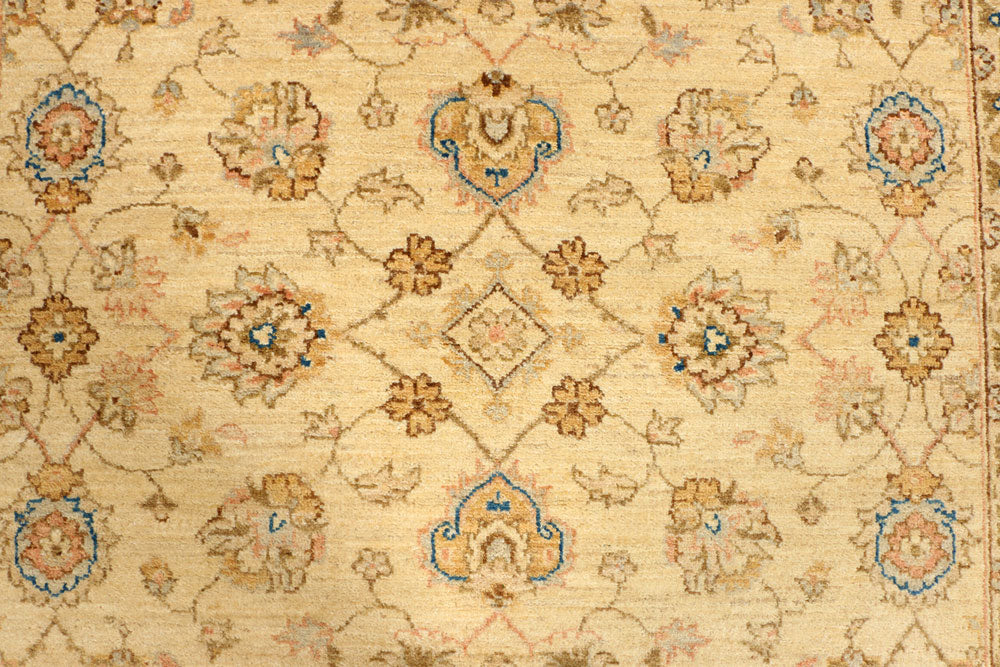 Wheat Ziegler 4' 6 x 6' 6 - No. 39414 - ALRUG Rug Store