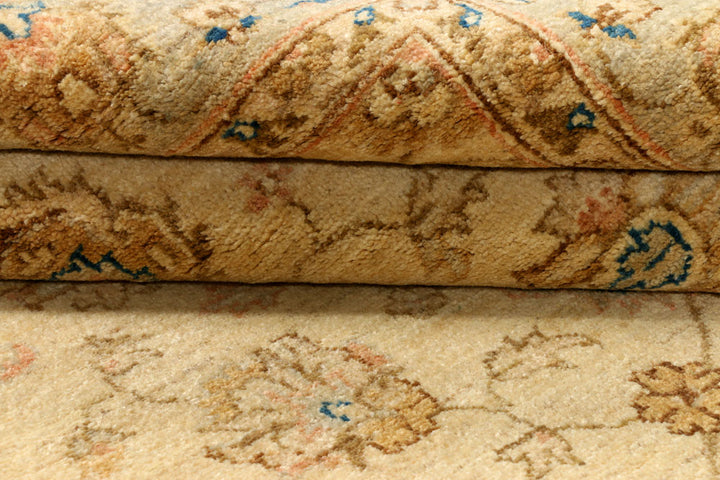 Wheat Ziegler 4' 6 x 6' 6 - No. 39414 - ALRUG Rug Store