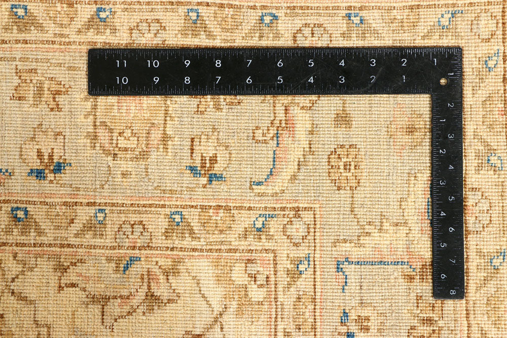 Wheat Ziegler 4' 6 x 6' 6 - No. 39414 - ALRUG Rug Store