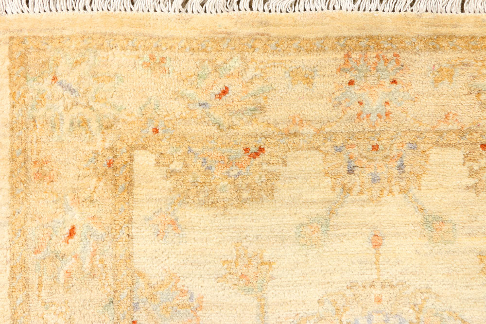 Wheat Oushak 2' 7 x 12' 10 - No. 39437 - ALRUG Rug Store