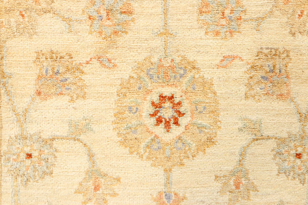 Wheat Oushak 2' 7 x 12' 10 - No. 39437 - ALRUG Rug Store