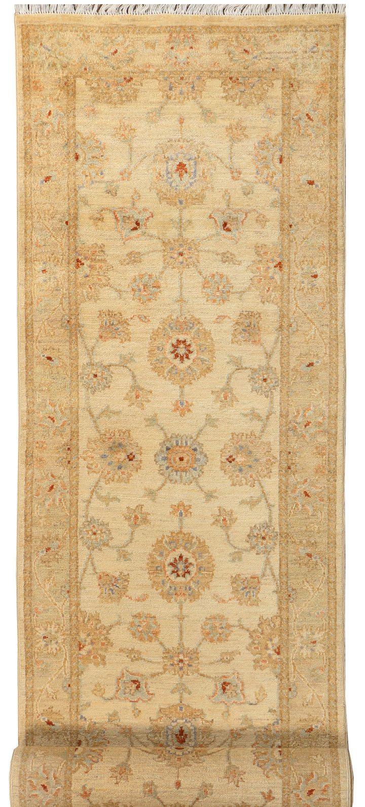 Wheat Oushak 2' 7 x 12' 10 - No. 39437 - ALRUG Rug Store