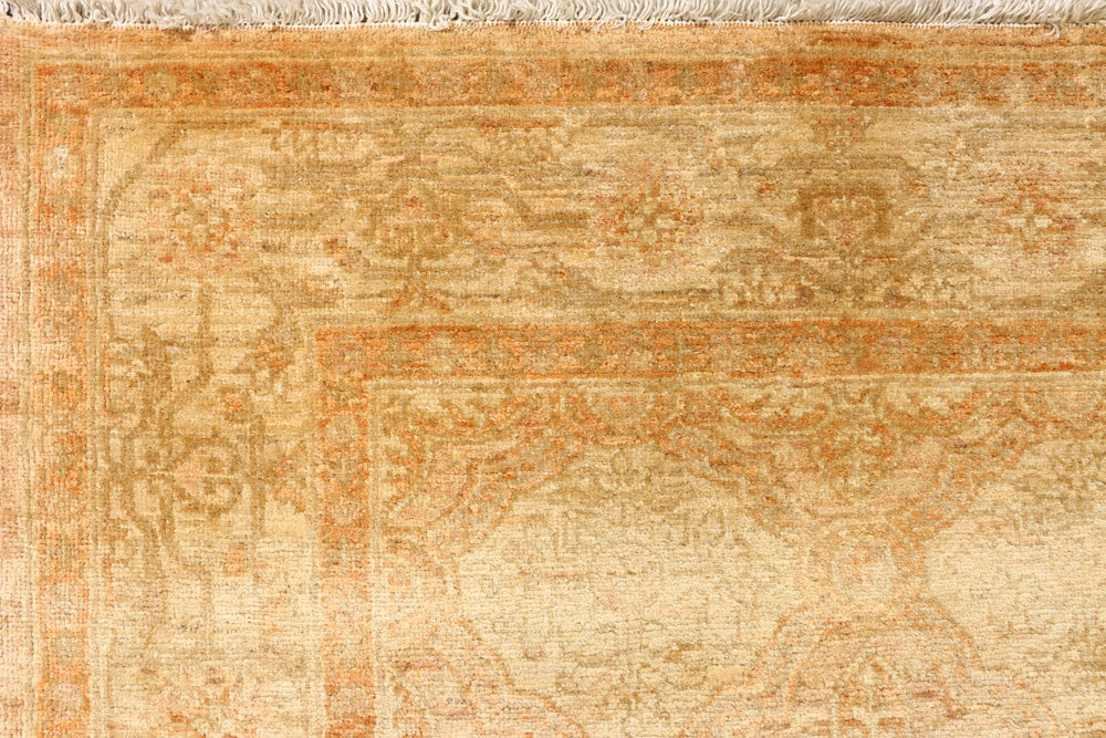 Tan Oushak 3' 2 x 10' 1 - No. 39439 - ALRUG Rug Store