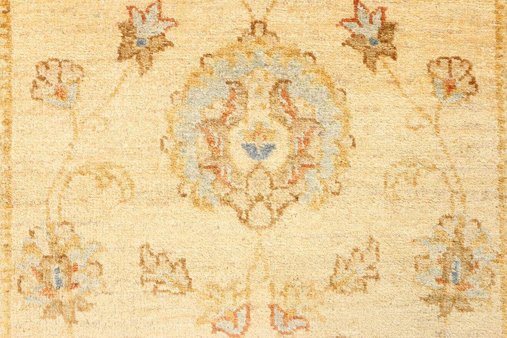 Wheat Oushak 2' 7 x 10' - No. 39447 - ALRUG Rug Store