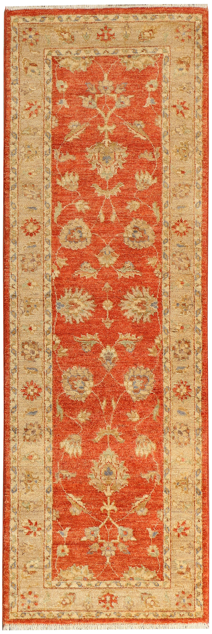 Tomato Oushak 2' x 6' - No. 39450 - ALRUG Rug Store