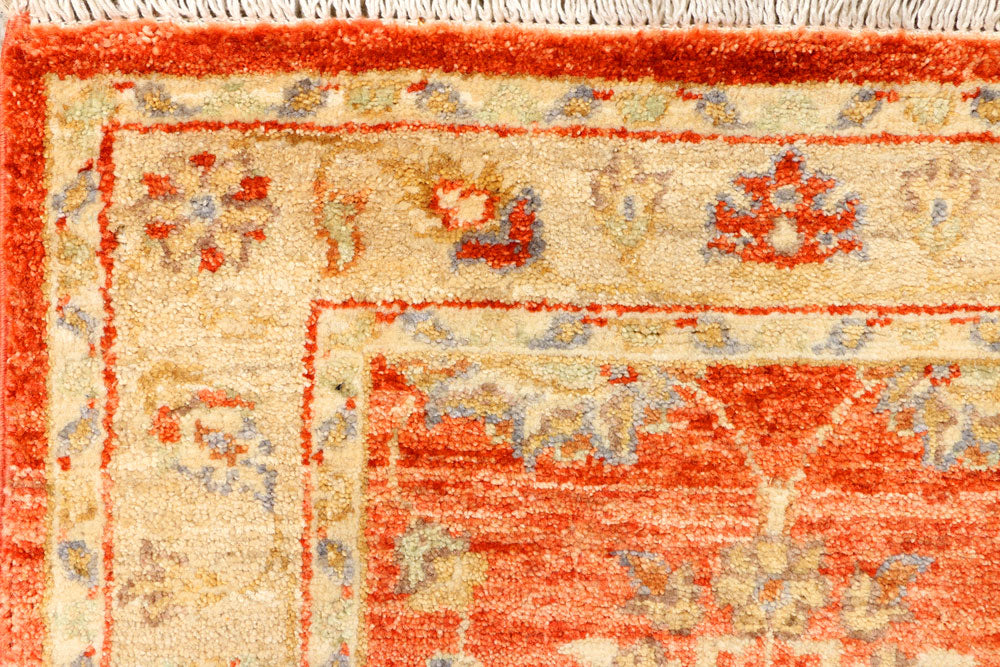 Tomato Oushak 2' x 10' 7 - No. 39454 - ALRUG Rug Store