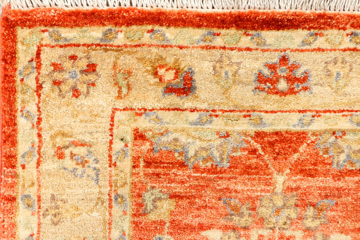 Tomato Oushak 2' x 10' 7 - No. 39454 - ALRUG Rug Store