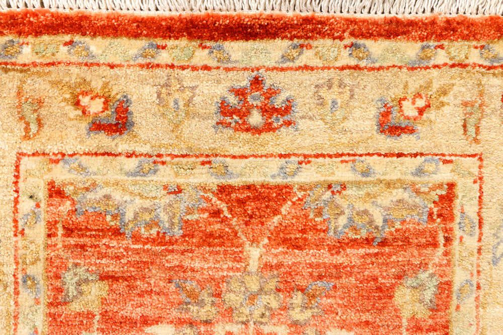 Tomato Oushak 2' x 10' 7 - No. 39454 - ALRUG Rug Store
