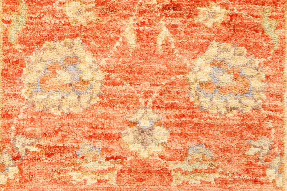 Tomato Oushak 2' x 10' 7 - No. 39454 - ALRUG Rug Store