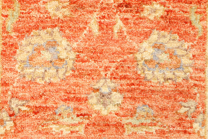 Tomato Oushak 2' x 10' 7 - No. 39454 - ALRUG Rug Store