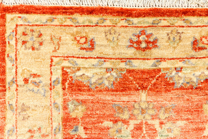 Tomato Oushak 2' 1 x 10' 6 - No. 39456 - ALRUG Rug Store