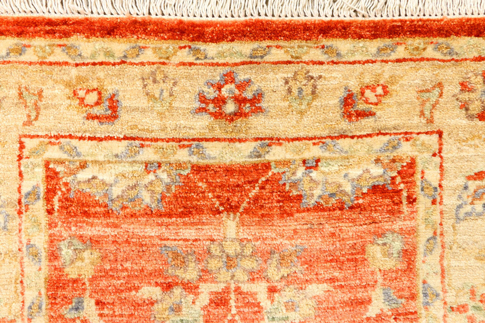 Tomato Oushak 2' 1 x 10' 6 - No. 39456 - ALRUG Rug Store