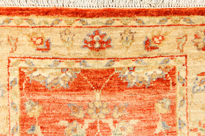 Tomato Oushak 2' 1 x 10' 6 - No. 39456 - ALRUG Rug Store