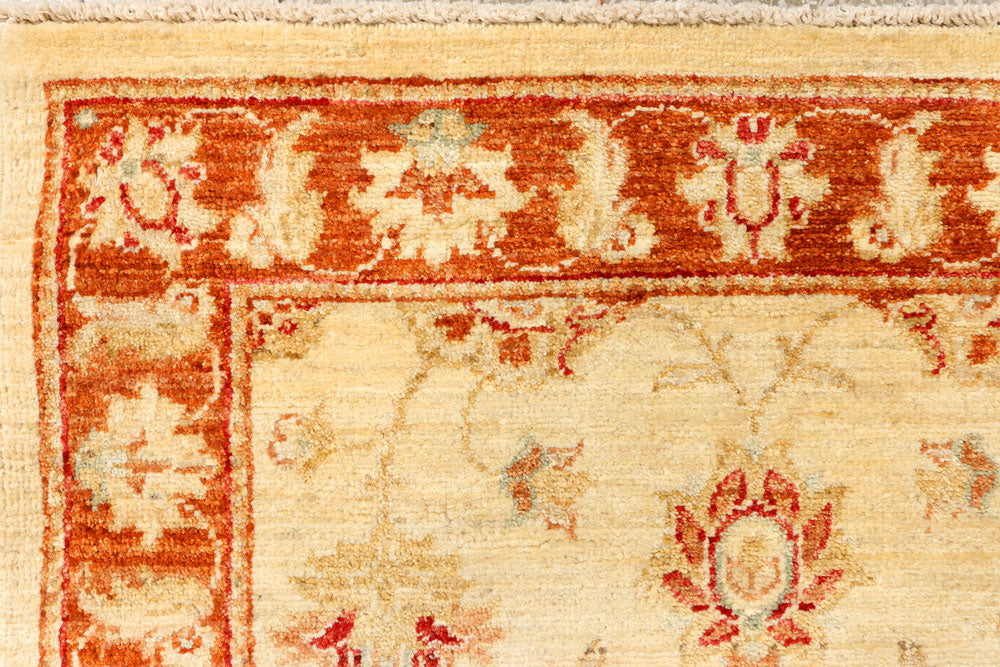 Wheat Ziegler 2' 7 x 8' 9 - No. 39458 - ALRUG Rug Store