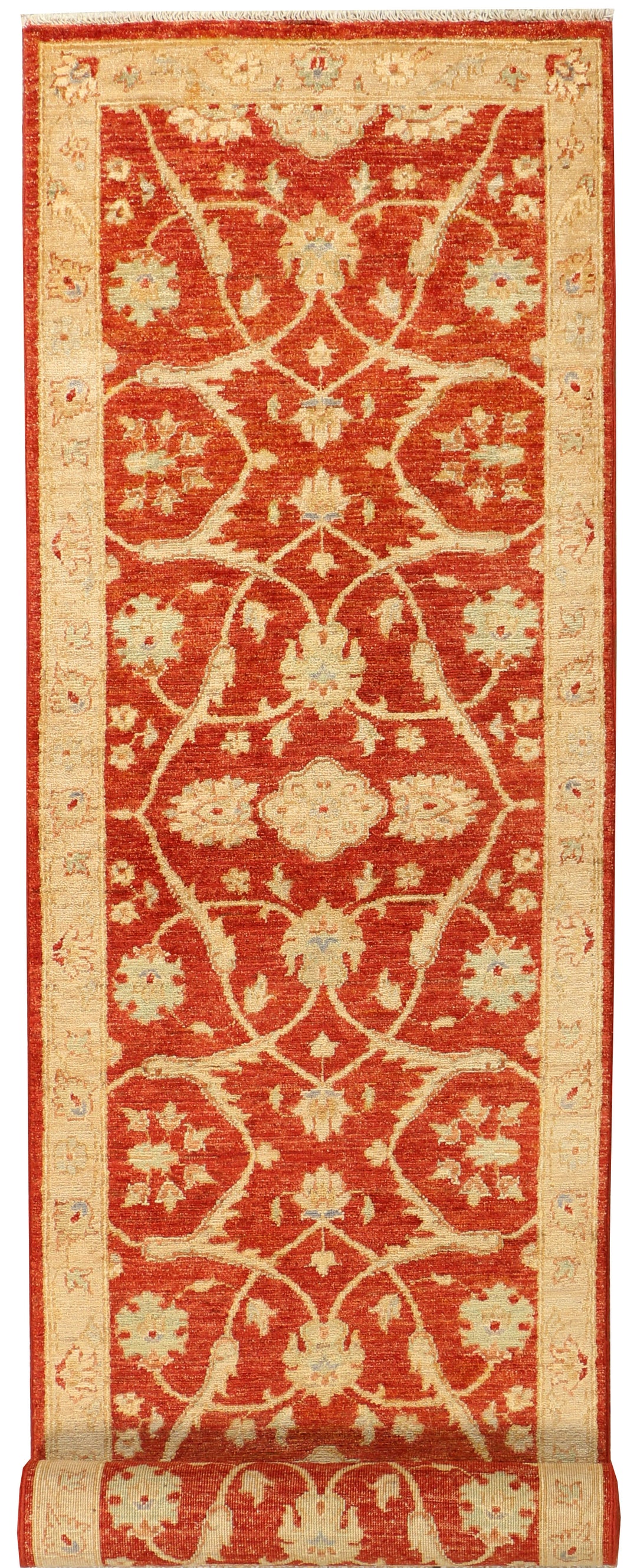 Tomato Ziegler 2' 4 x 10' 5 - No. 39459 - ALRUG Rug Store
