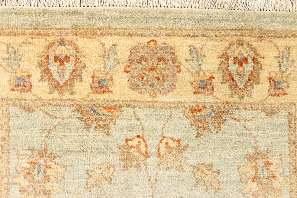 Light Grey Oushak 2' 7 x 10' 9 - No. 39460 - ALRUG Rug Store