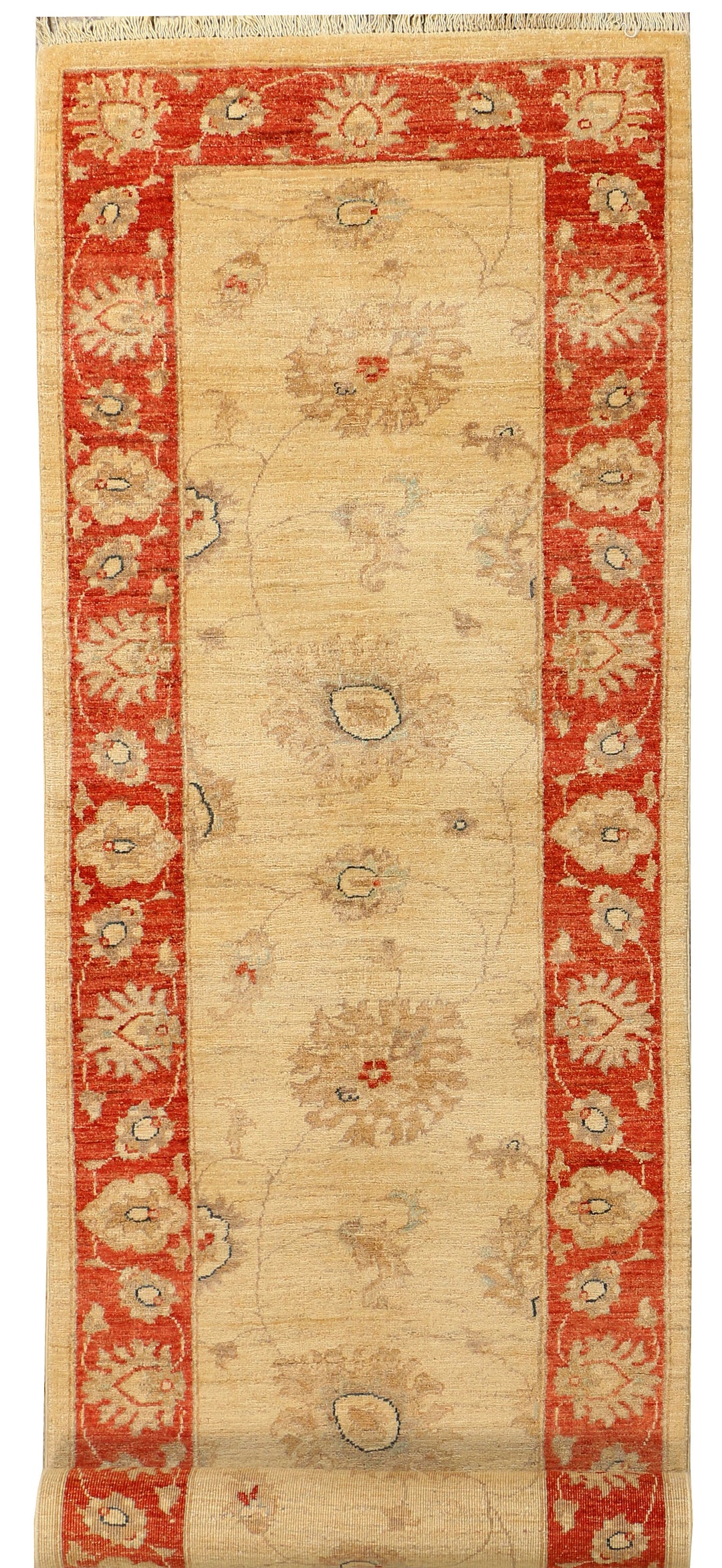 Navajo White Oushak 2' 7 x 9' 9 - No. 39461 - ALRUG Rug Store