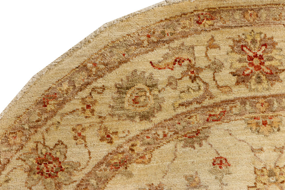 Tan Ziegler 5' 1 x 5' 1 - No. 39465 - ALRUG Rug Store