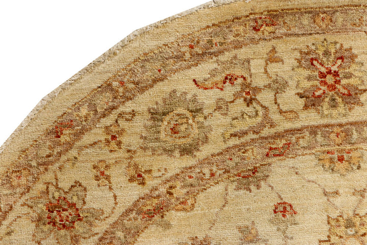 Tan Ziegler 5' 1 x 5' 1 - No. 39465 - ALRUG Rug Store