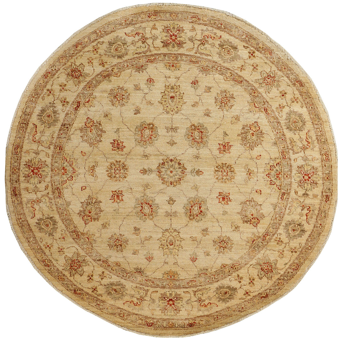 Tan Ziegler 5' 1 x 5' 1 - No. 39465 - ALRUG Rug Store