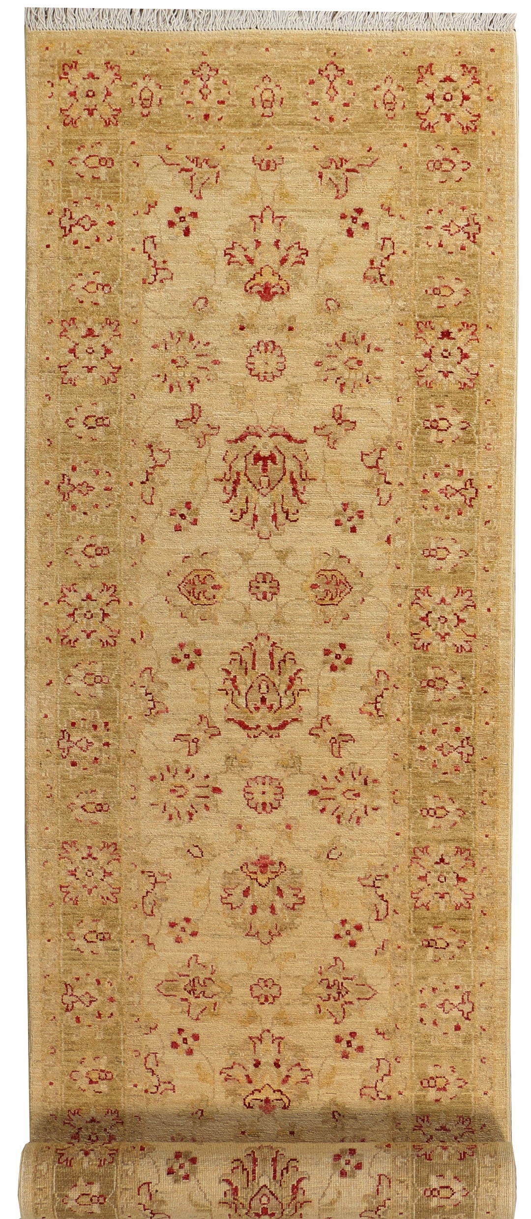 Tan Ziegler 2' 7 x 10' 2 - No. 39466 - ALRUG Rug Store