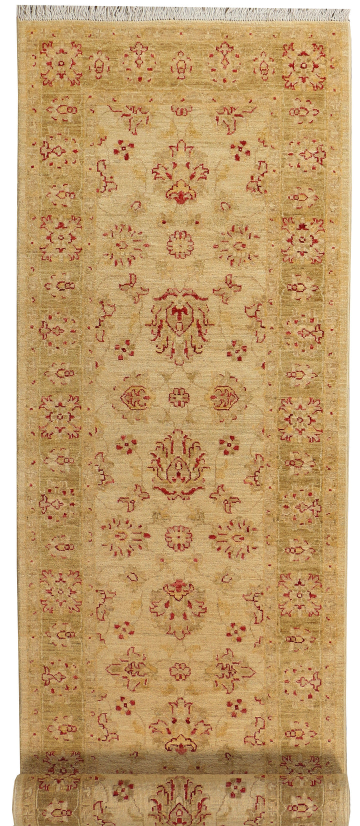 Tan Ziegler 2' 7 x 10' 2 - No. 39466 - ALRUG Rug Store