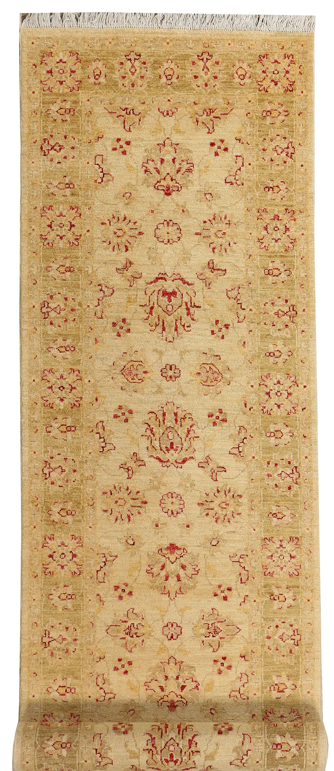 Tan Ziegler 2' 7 x 10' 2 - No. 39469 - ALRUG Rug Store