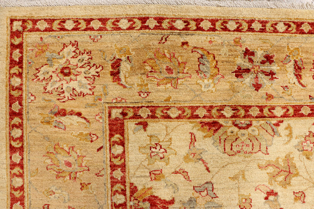 Tan Ziegler 5' 7 x 7' 5 - No. 39478 - ALRUG Rug Store