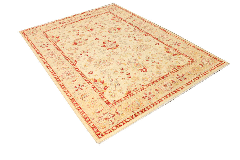 Tan Ziegler 5' 7 x 7' 5 - No. 39478 - ALRUG Rug Store