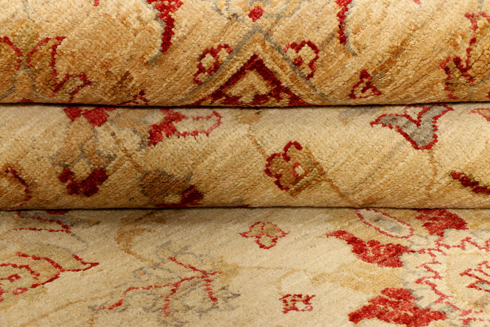 Tan Ziegler 5' 7 x 7' 5 - No. 39478 - ALRUG Rug Store