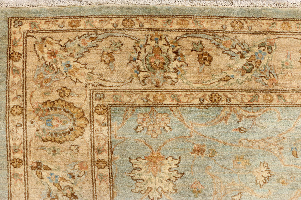 Cadet Blue Ziegler 5' 6 x 7' 4 - No. 39479 - ALRUG Rug Store