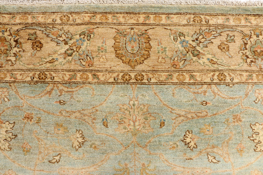 Cadet Blue Ziegler 5' 6 x 7' 4 - No. 39479 - ALRUG Rug Store