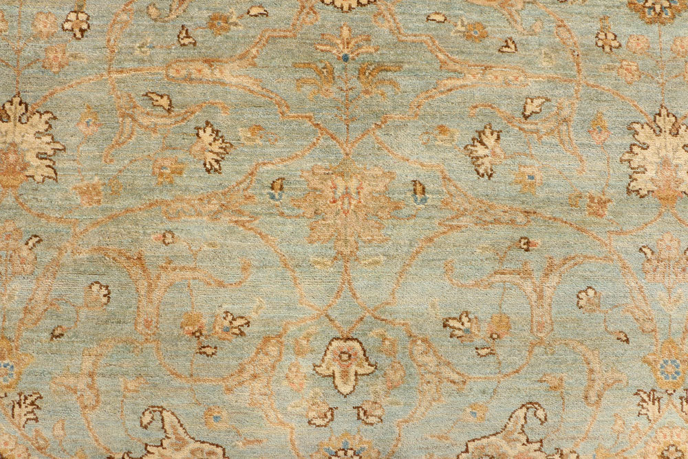 Cadet Blue Ziegler 5' 6 x 7' 4 - No. 39479 - ALRUG Rug Store