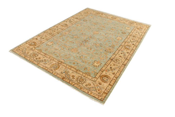 Cadet Blue Ziegler 5' 6 x 7' 4 - No. 39479 - ALRUG Rug Store