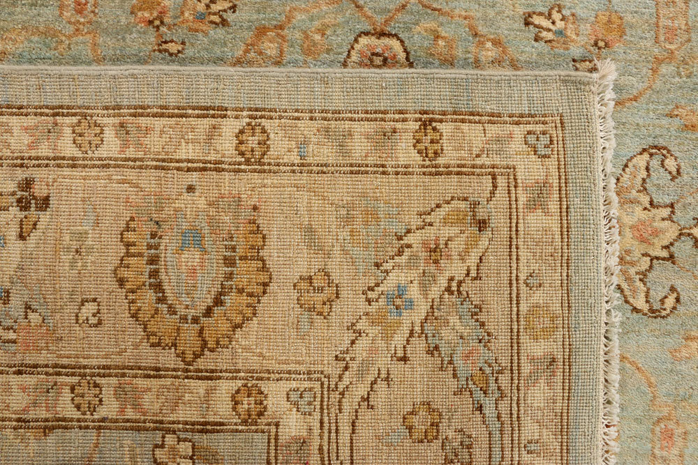 Cadet Blue Ziegler 5' 6 x 7' 4 - No. 39479 - ALRUG Rug Store