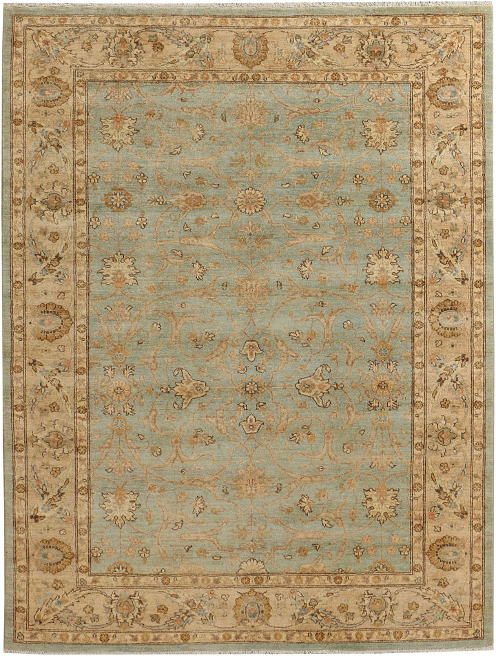 Cadet Blue Ziegler 5' 6 x 7' 4 - No. 39479 - ALRUG Rug Store