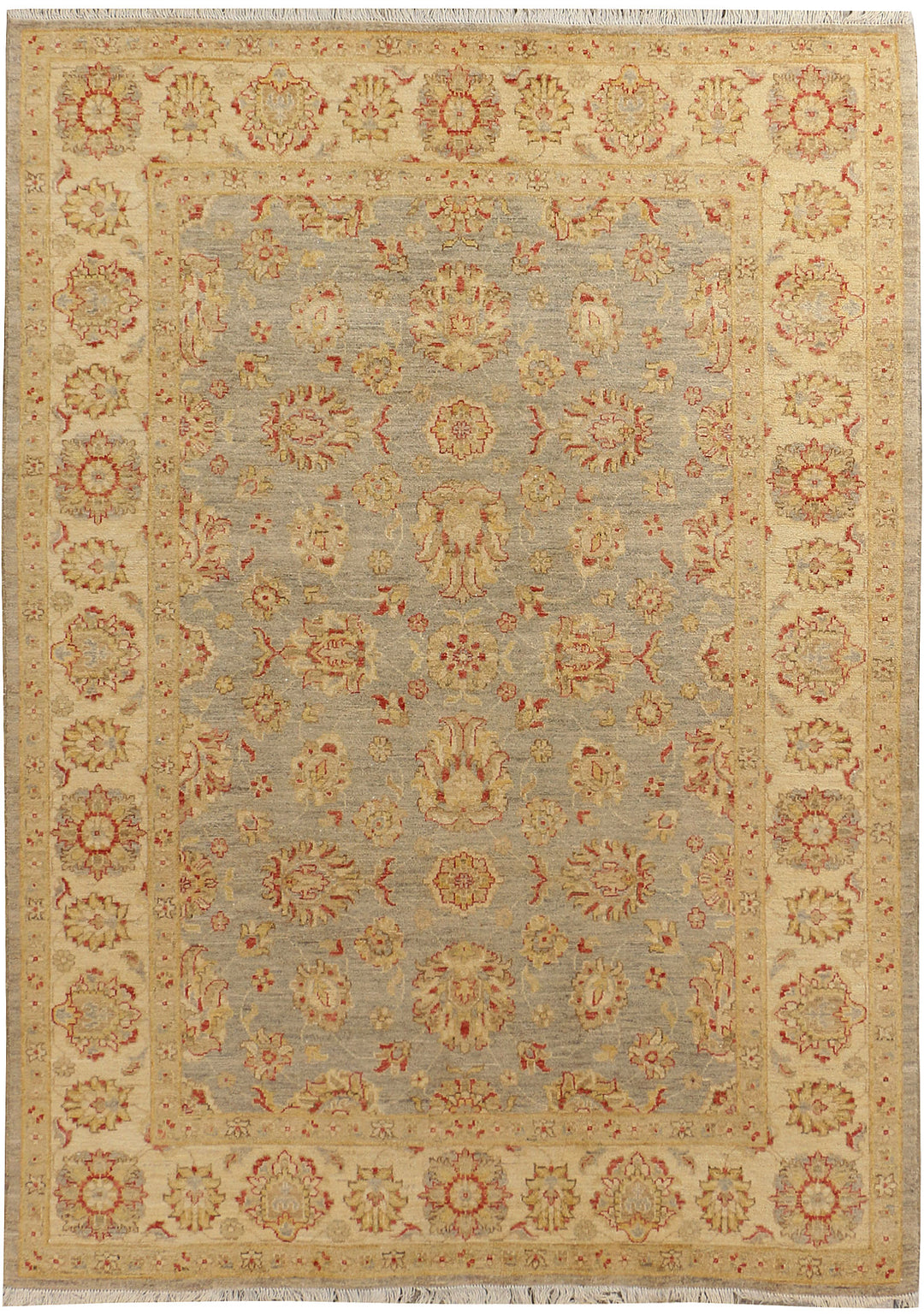 Silver Ziegler 5' 7 x 7' 9 - No. 39482 - ALRUG Rug Store