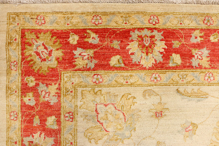 Wheat Ziegler 5' 7 x 7' 11 - No. 39484 - ALRUG Rug Store