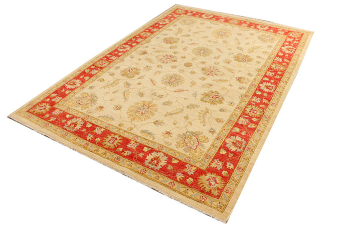 Wheat Ziegler 5' 7 x 7' 11 - No. 39484 - ALRUG Rug Store