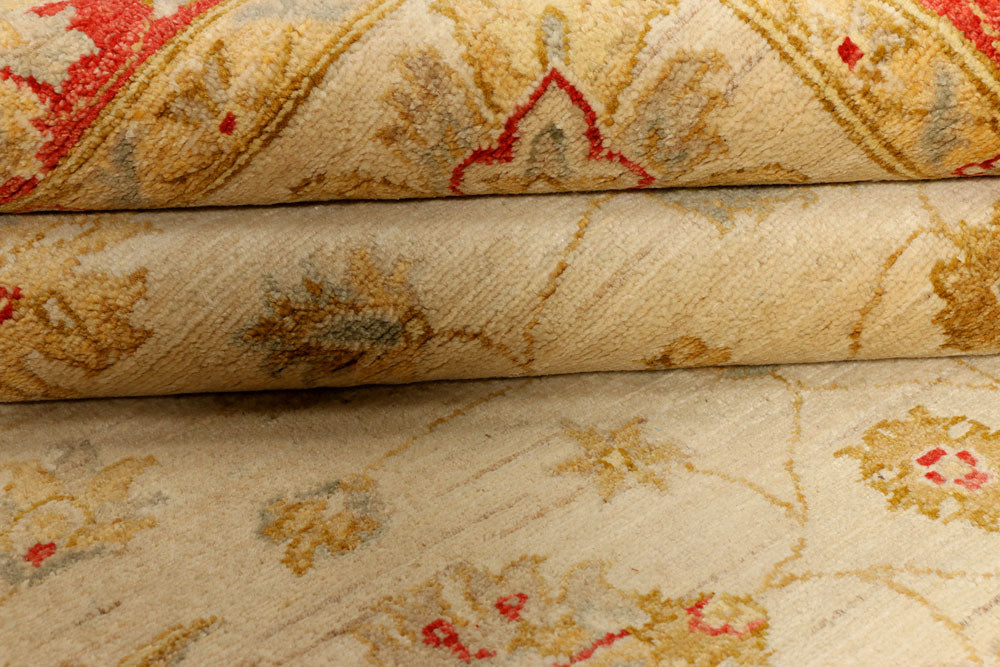 Wheat Ziegler 5' 7 x 7' 11 - No. 39484 - ALRUG Rug Store