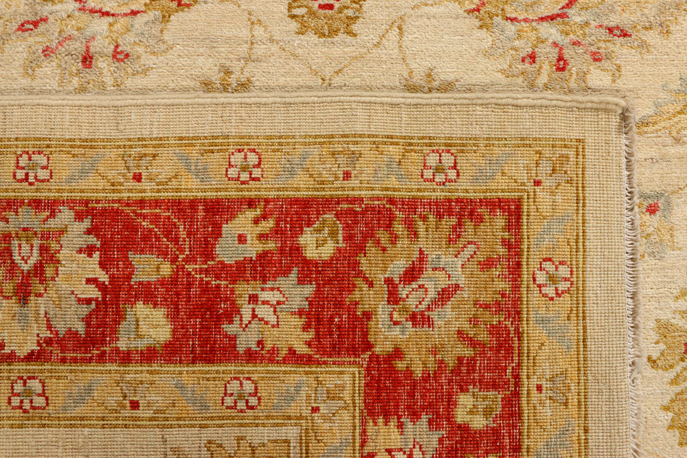 Wheat Ziegler 5' 7 x 7' 11 - No. 39484 - ALRUG Rug Store