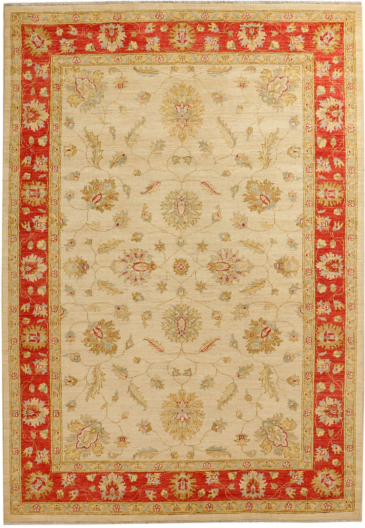 Wheat Ziegler 5' 7 x 7' 11 - No. 39484 - ALRUG Rug Store