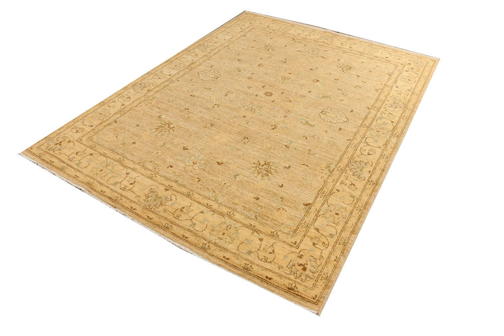 Tan Ziegler 5' 5 x 7' 5 - No. 39485 - ALRUG Rug Store