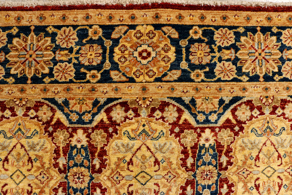 Maroon Oushak 5' 8 x 7' 7 - No. 39487 - ALRUG Rug Store