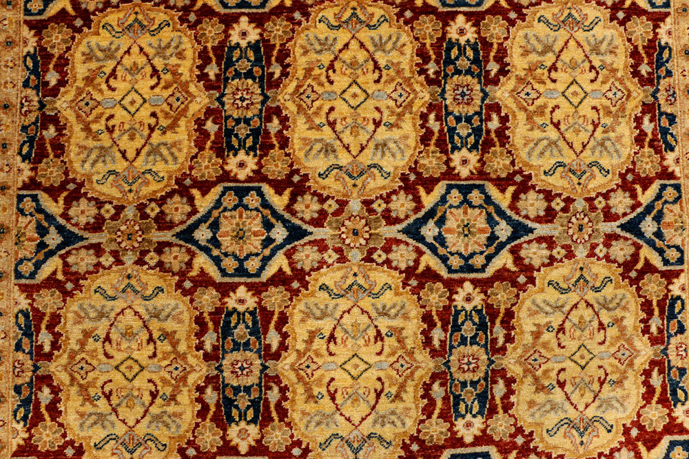 Maroon Oushak 5' 8 x 7' 7 - No. 39487 - ALRUG Rug Store