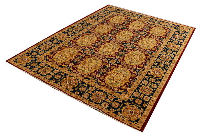 Maroon Oushak 5' 8 x 7' 7 - No. 39487 - ALRUG Rug Store