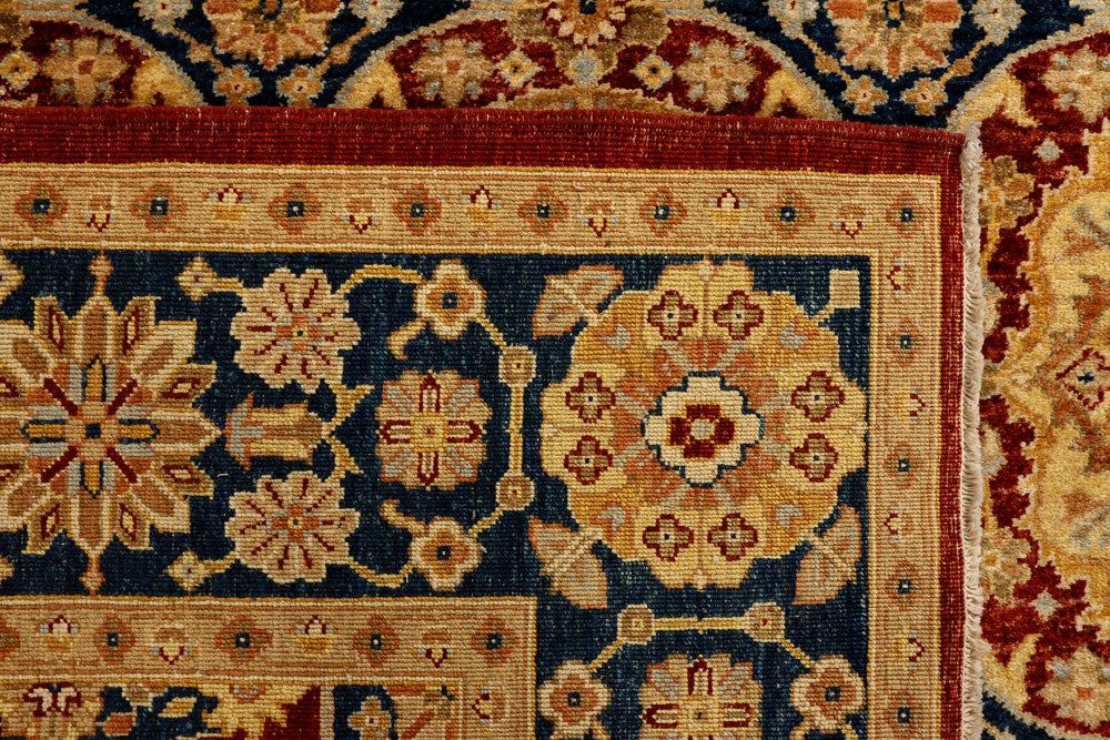 Maroon Oushak 5' 8 x 7' 7 - No. 39487 - ALRUG Rug Store