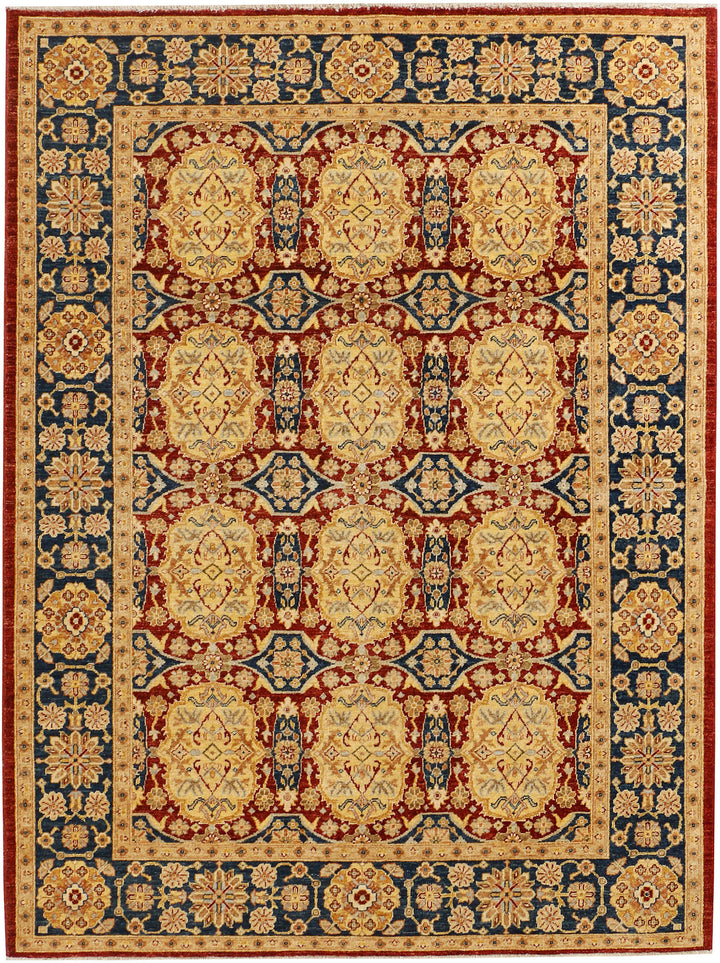 Maroon Oushak 5' 8 x 7' 7 - No. 39487 - ALRUG Rug Store