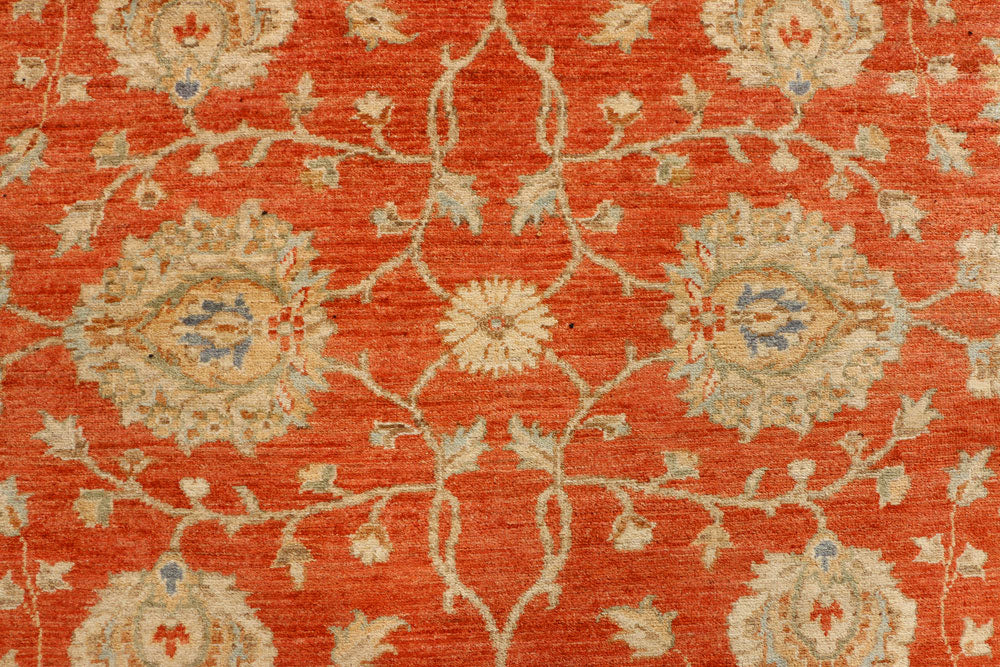 Tomato Oushak 5' 8 x 7' 9 - No. 39489 - ALRUG Rug Store