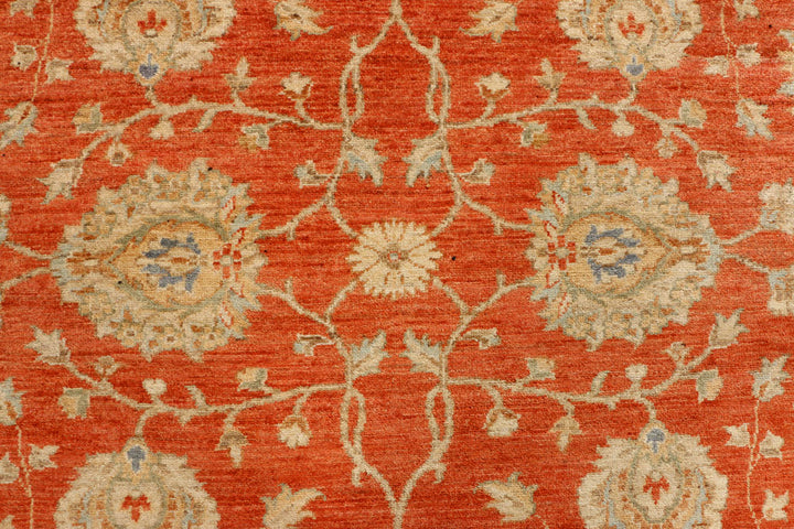 Tomato Oushak 5' 8 x 7' 9 - No. 39489 - ALRUG Rug Store